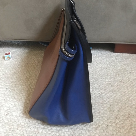 Celine Edge bag blue black brown - Picture 2 of 11